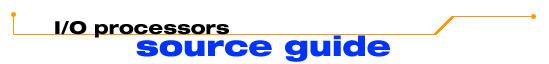 I/O processors - source guide