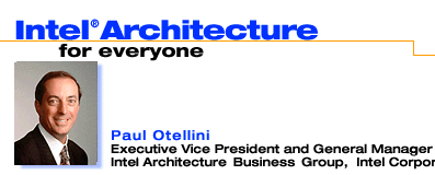 Intel® Architecture for Everyone