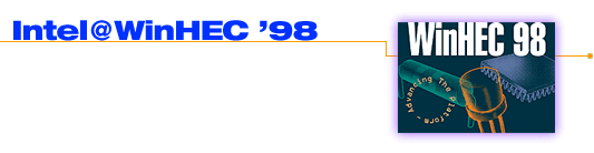 Intel Presentations at WinHEC '98