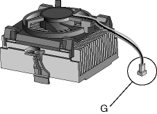 Figure 6b: Step 2 of the Installation of the Boxed FC-PGA Intel� Pentium� III Processor at 1 GHz