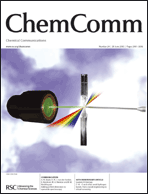 inside front cover image for Chemical Communications, Issue 24, 2005