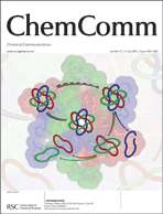 inside front cover image for Chemical Communications, Issue 27, 2005