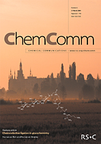 front cover image for Chemical Communications, Issue 6, 2004