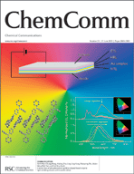 inside front cover image for Chemical Communications, Issue 23, 2005