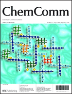 front cover image for Chemical Communications, Issue 29, 2005