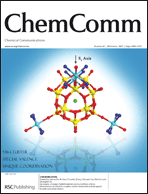 inside front cover image for Chemical Communications, Issue 40, 2005