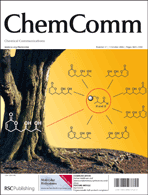 front cover image for Chemical Communications, Issue 37, 2006